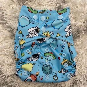 Cloth diaper and insert